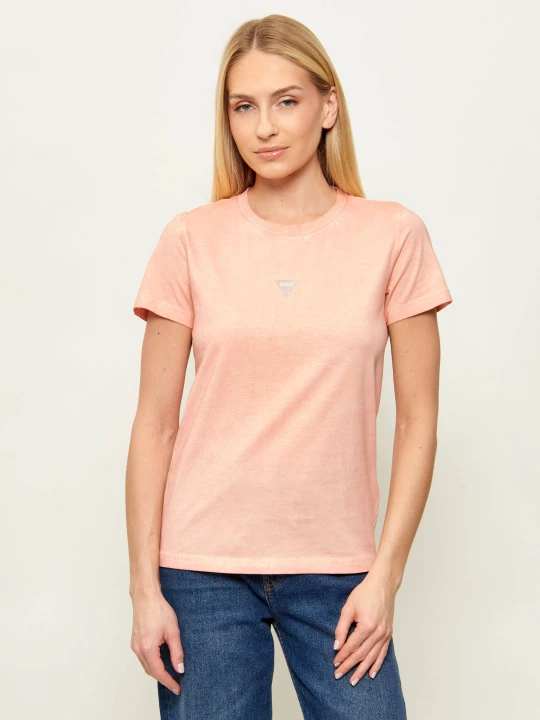 Zdjęcie produktu GUESS T-shirt | Regular Fit brzoskwiniowy