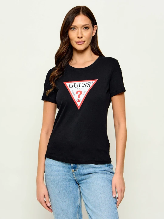 Zdjęcie produktu GUESS T-shirt | Regular Fit czarny