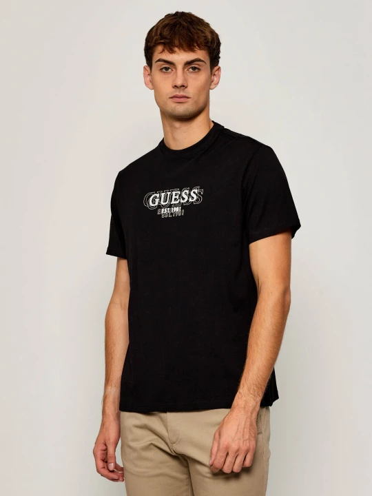 Zdjęcie produktu GUESS T-shirt | Regular Fit czarny