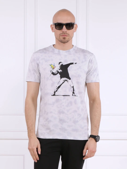 Zdjęcie produktu GUESS T-shirt | Regular Fit szary
