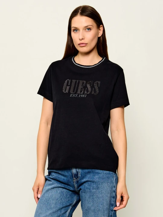 Zdjęcie produktu GUESS T-shirt | Regular Fit czarny