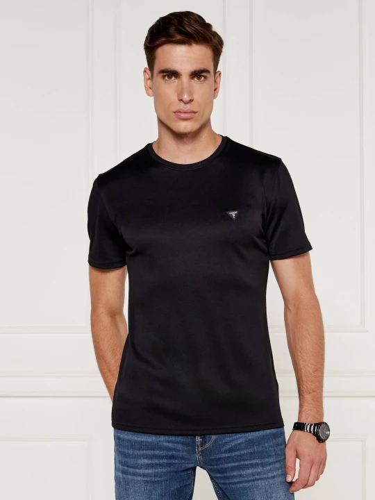 Zdjęcie produktu GUESS T-shirt | Regular Fit | stretch czarny