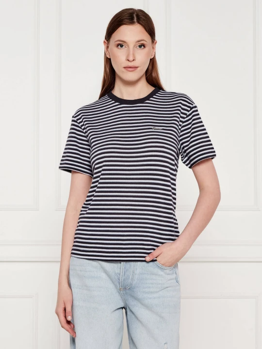 Zdjęcie produktu GUESS T-shirt SARA | Loose fit granatowy