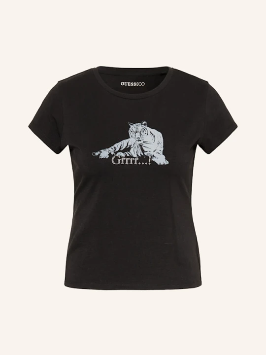 Zdjęcie produktu Guess T-Shirt schwarz CZARNY