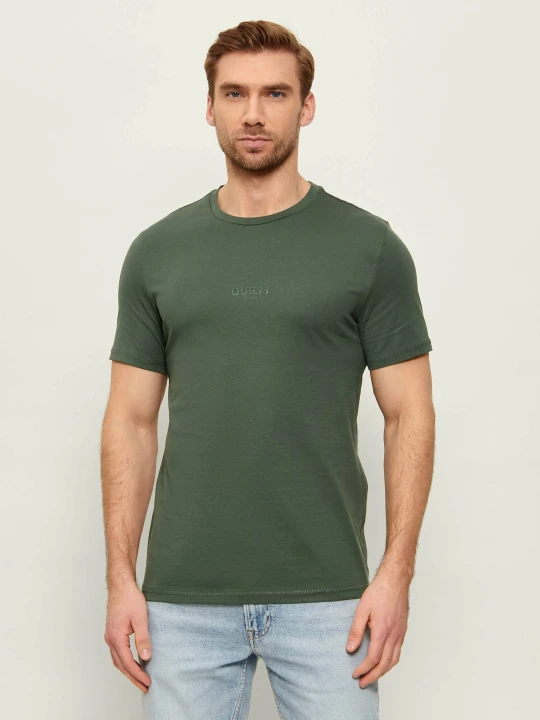 Zdjęcie produktu GUESS T-shirt | Slim Fit zielony