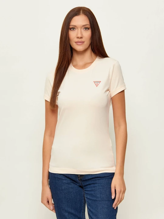 Zdjęcie produktu GUESS T-shirt | Slim Fit pomarańczowy