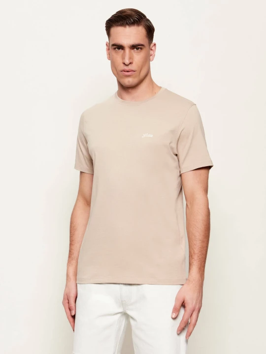 Zdjęcie produktu GUESS T-shirt | Slim Fit beżowy