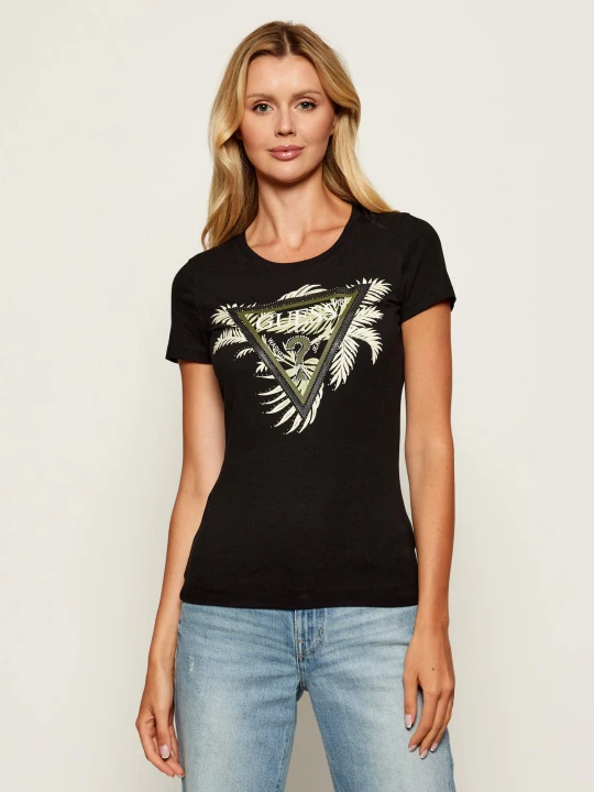 Zdjęcie produktu GUESS T-shirt | Slim Fit czarny