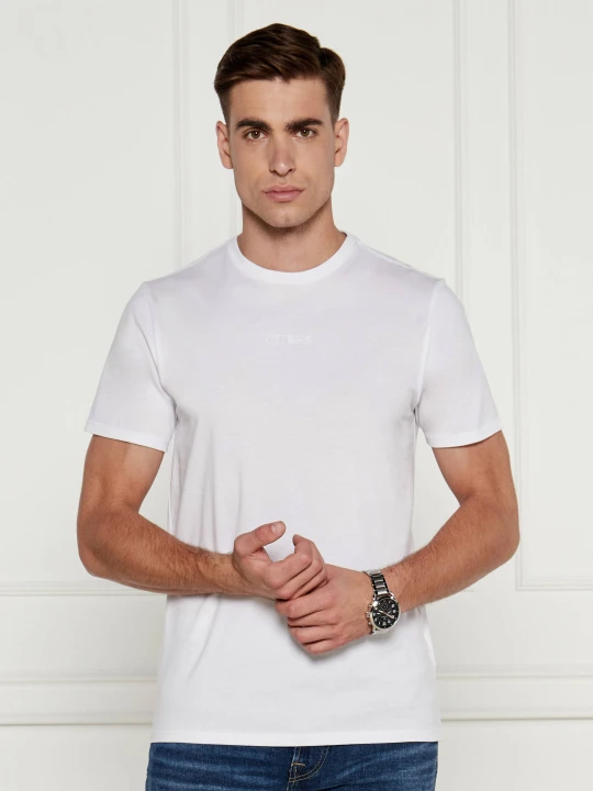 Zdjęcie produktu GUESS T-shirt | Slim Fit biały