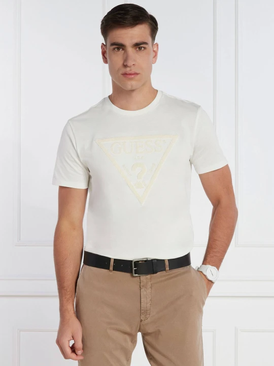 Zdjęcie produktu GUESS T-shirt | Slim Fit biały
