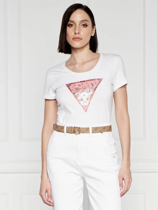 Zdjęcie produktu GUESS T-shirt | Slim Fit biały