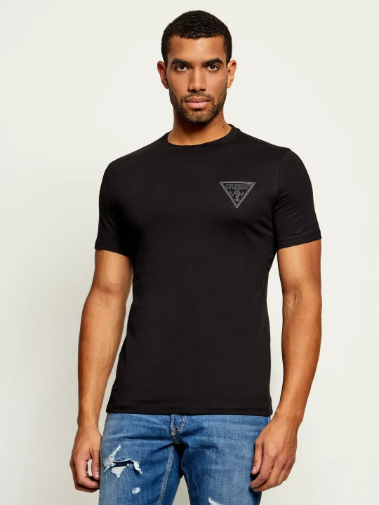Zdjęcie produktu GUESS T-shirt | Slim Fit czarny