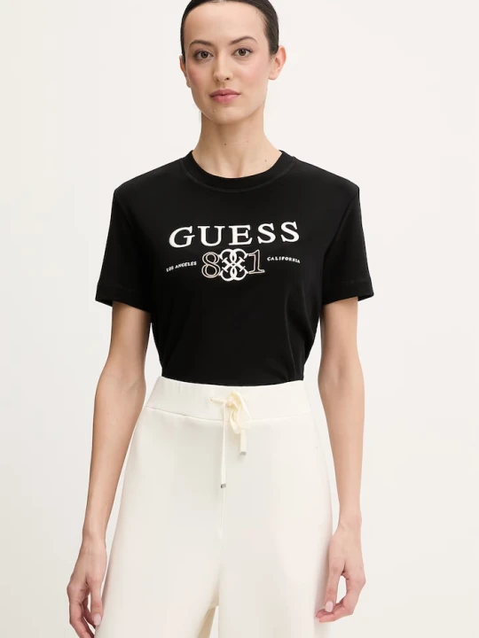 Zdjęcie produktu Guess t-shirt STEFFI czarny