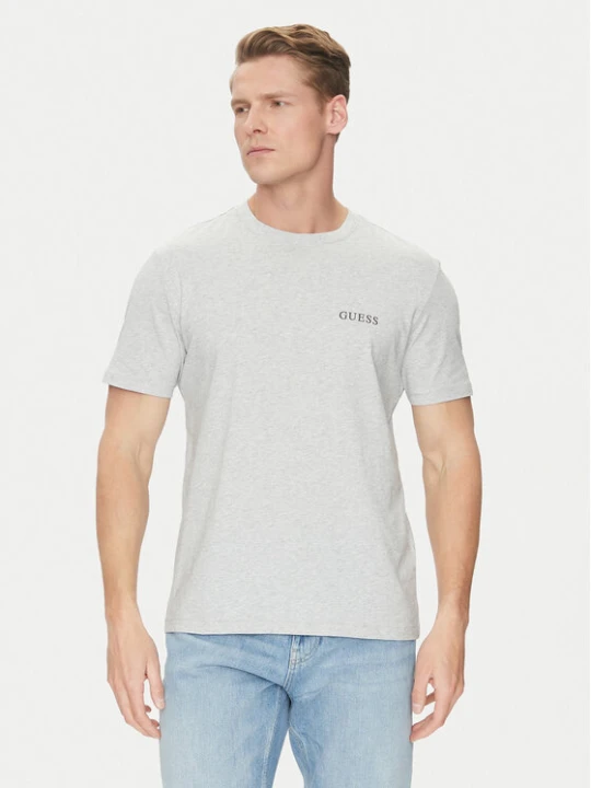 Zdjęcie produktu Guess T-Shirt U4BM03 KCAM1 Szary Regular Fit