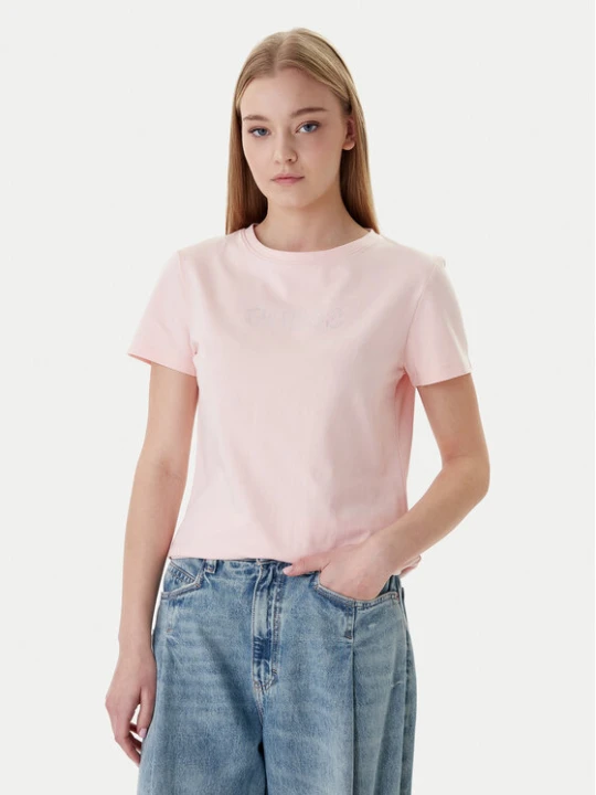 Zdjęcie produktu Guess T-Shirt V3BI11 J1314 Różowy Regular Fit