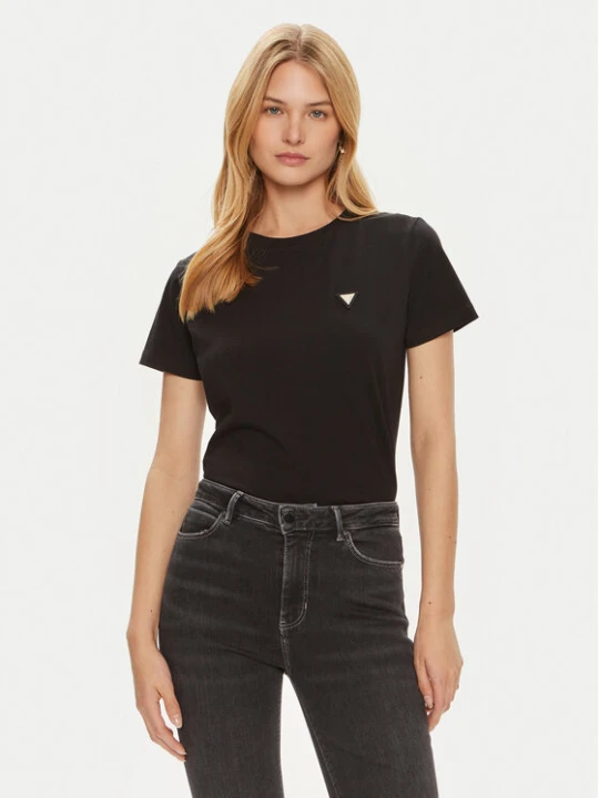 Zdjęcie produktu Guess T-Shirt V4YI09 J1314 Czarny Regular Fit