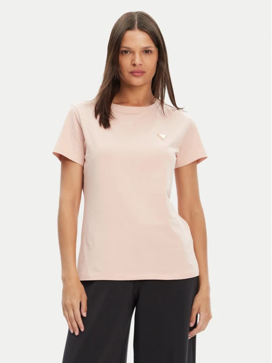 Zdjęcie produktu Guess T-Shirt V4YI09 J1314 Różowy Regular Fit