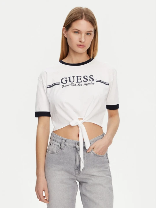 Zdjęcie produktu Guess T-Shirt V5GI05 I3Z14 Biały Regular Fit