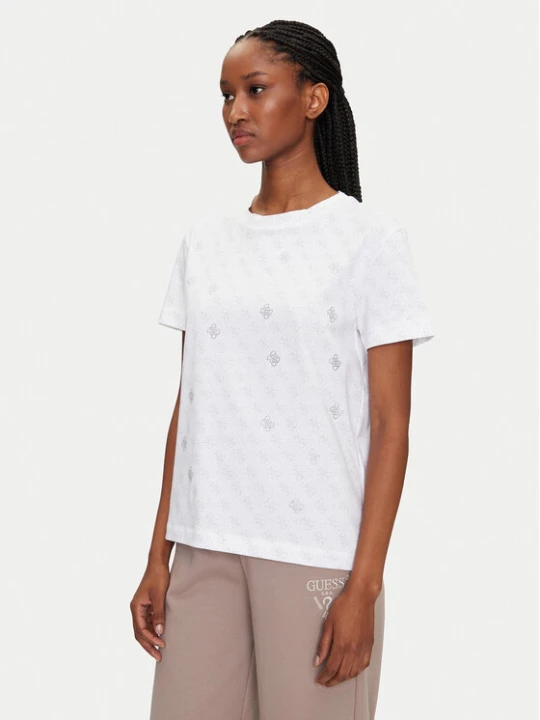 Zdjęcie produktu Guess T-Shirt V5GI16 I3Z14 Biały Regular Fit