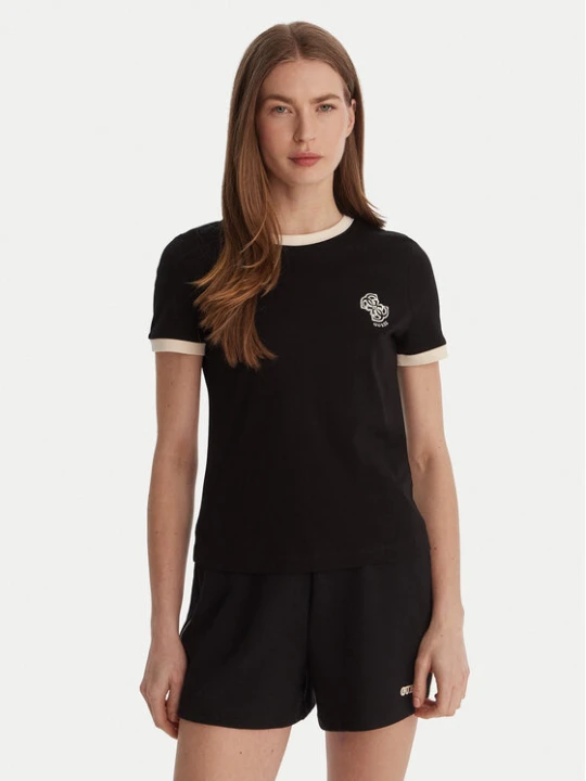 Zdjęcie produktu Guess T-Shirt V6GI05 K2966 Czarny Regular Fit