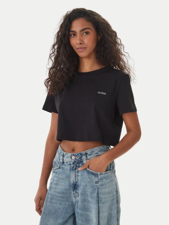 Zdjęcie produktu Guess T-Shirt V6GI17 K2984 Czarny Regular Fit