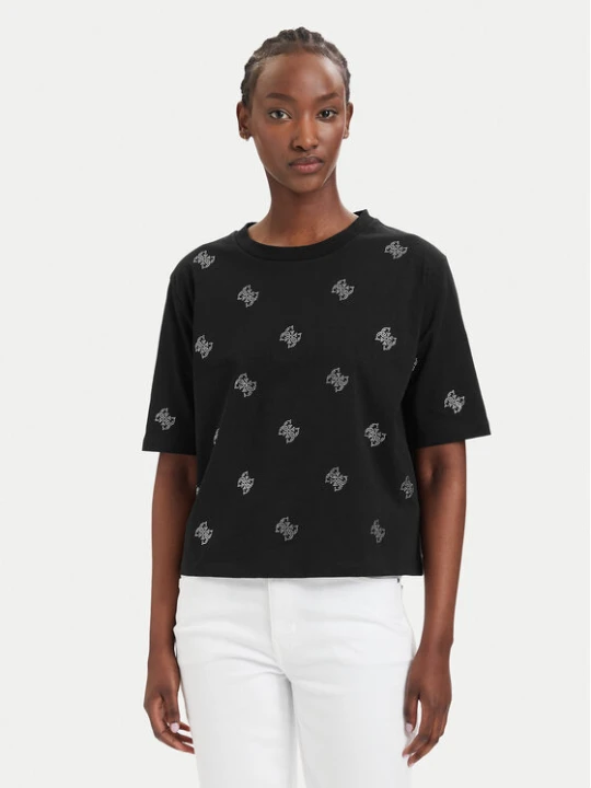 Zdjęcie produktu Guess T-Shirt V6GI18 K2985 Czarny Regular Fit