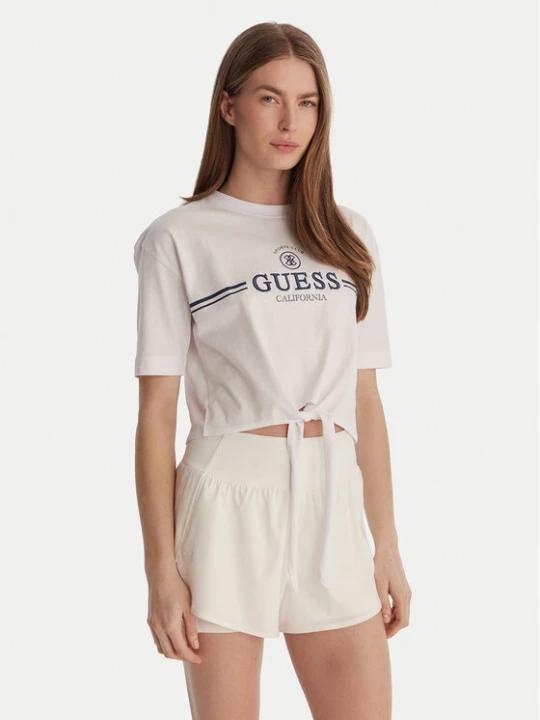Zdjęcie produktu Guess T-Shirt V6GI20 K3509 Biały Regular Fit