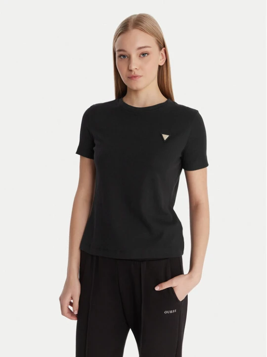 Zdjęcie produktu Guess T-Shirt V6RI17 KD741 Czarny Regular Fit