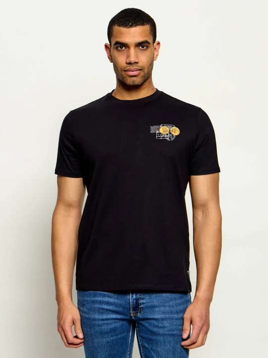 Zdjęcie produktu GUESS T-shirt VACATION | Regular Fit czarny