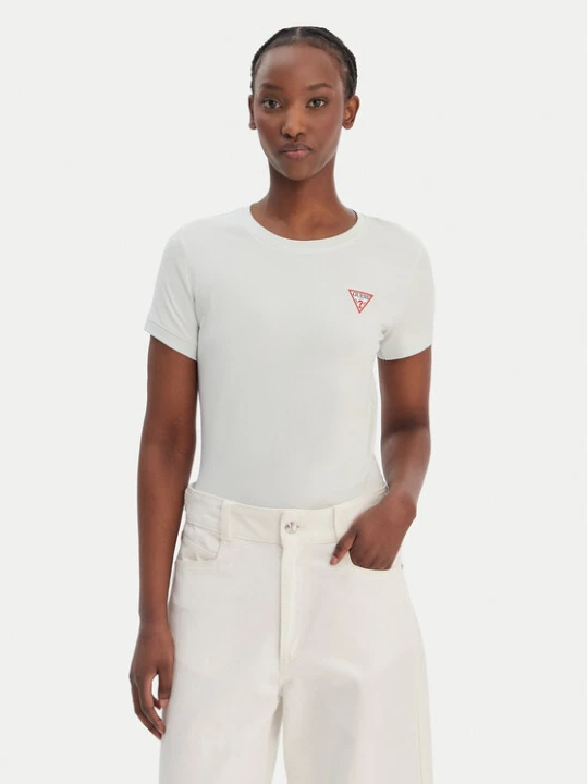 Zdjęcie produktu Guess T-Shirt W2YI44 J1314 Zielony jasny Regular Fit