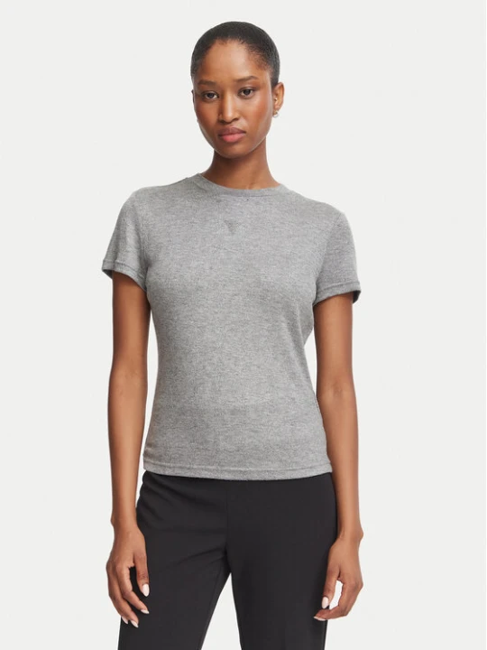 Zdjęcie produktu Guess T-Shirt W5BP07 KCGM2 Szary ciemny Regular Fit