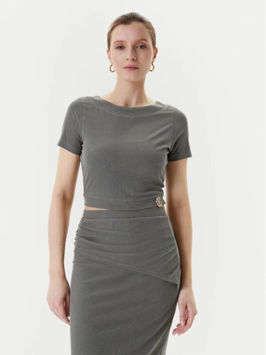 Zdjęcie produktu Guess T-Shirt W5YP14 KAQL2 Zielony Regular Fit