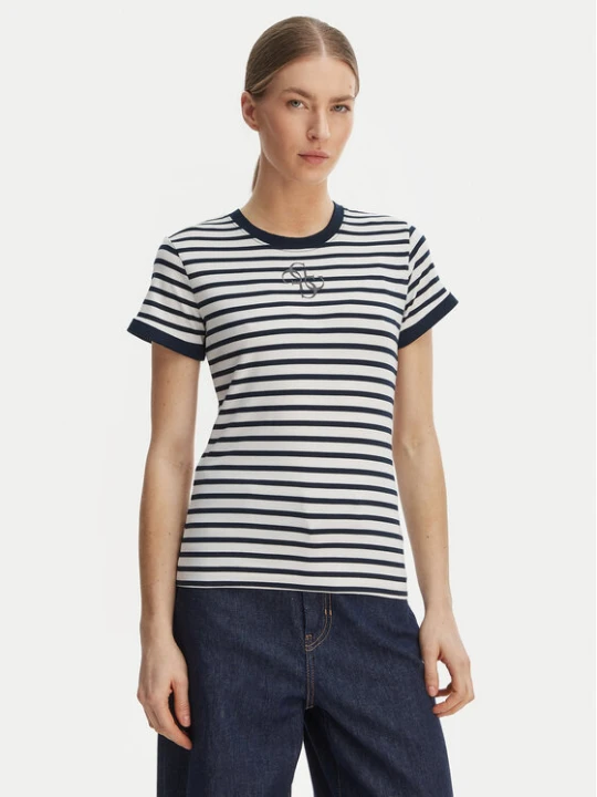 Zdjęcie produktu Guess T-Shirt W6GI18 K3040 Kolorowy Classic Fit