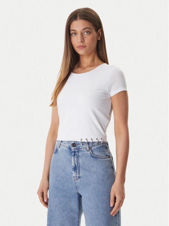Zdjęcie produktu Guess T-Shirt W6GP11 K2933 Biały Regular Fit