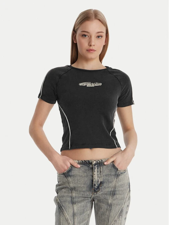 Zdjęcie produktu Guess T-Shirt W6RI39 KCBF1 Szary Regular Fit