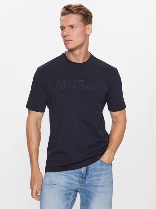 Zdjęcie produktu Guess T-Shirt Z2YI11 J1314 Granatowy Regular Fit