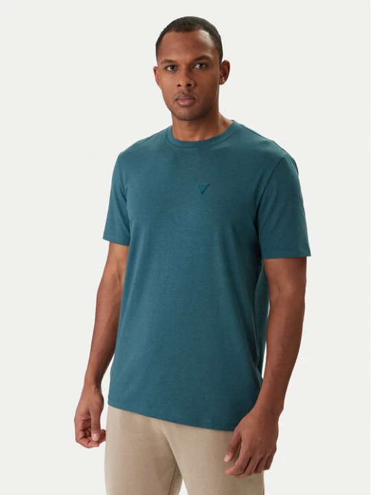 Zdjęcie produktu Guess T-Shirt Z2YI12 JR06K Zielony Regular Fit