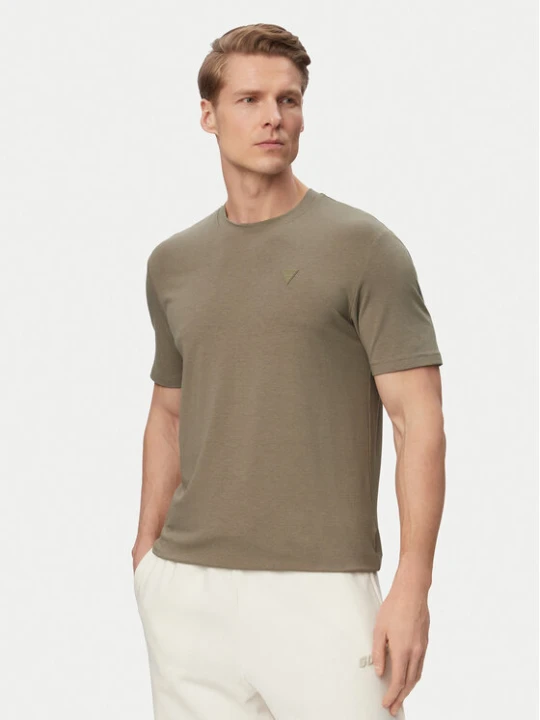 Zdjęcie produktu Guess T-Shirt Z2YI12 JR06K Zielony Regular Fit