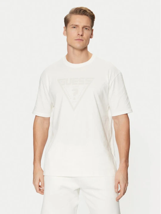 Zdjęcie produktu Guess T-Shirt Z4BI02 I3Z14 Biały Overshirt Fit