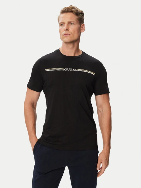 Zdjęcie produktu Guess T-Shirt Z6BI05 K6536 Czarny Regular Fit