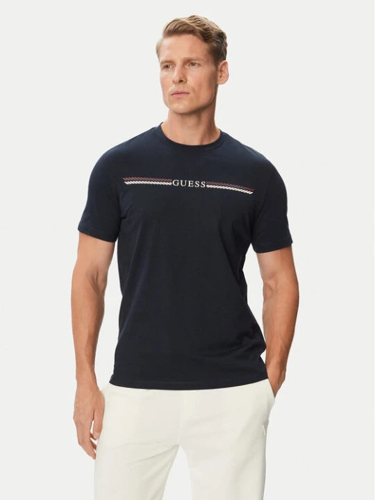 Zdjęcie produktu Guess T-Shirt Z6BI05 K6536 Granatowy Regular Fit