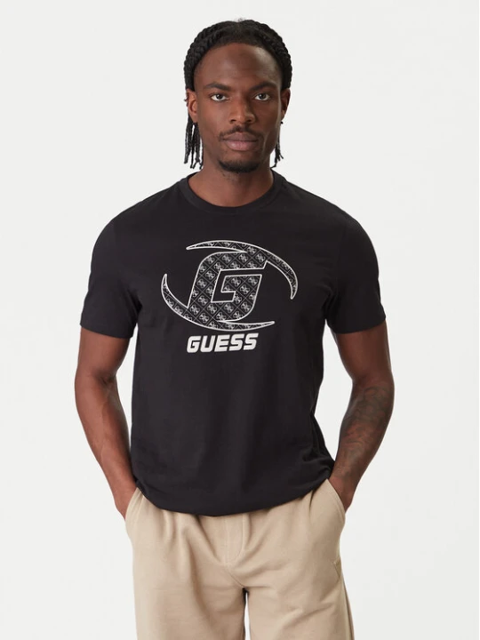 Zdjęcie produktu Guess T-Shirt Z6RI06 I3Z14 Czarny Regular Fit