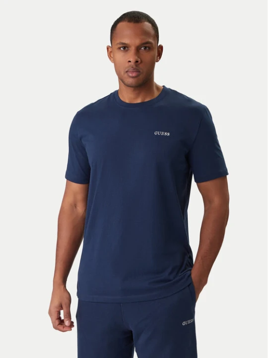 Zdjęcie produktu Guess T-Shirt Z6RI17 I3Z14 Granatowy Regular Fit