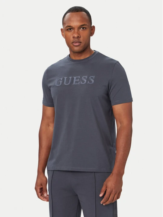 Zdjęcie produktu Guess T-Shirt Z6YI17 K4968 Granatowy Regular Fit