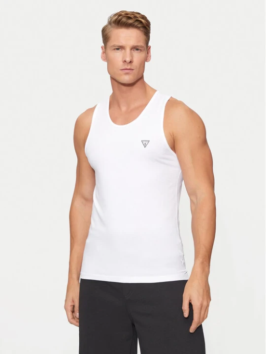 Zdjęcie produktu Guess Tank top U97M02 KCD31 Biały Regular Fit