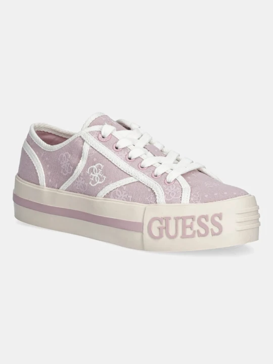 Zdjęcie produktu Guess tenisówki ISSAH2 fioletowy