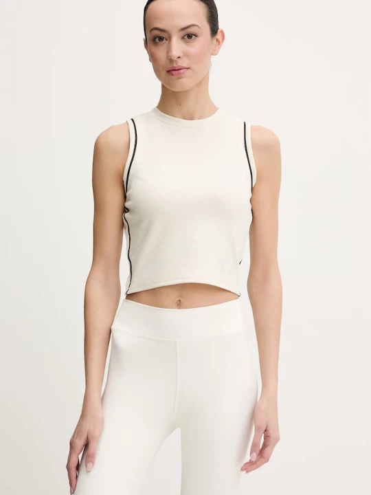 Zdjęcie produktu Guess top CLARA beżowy