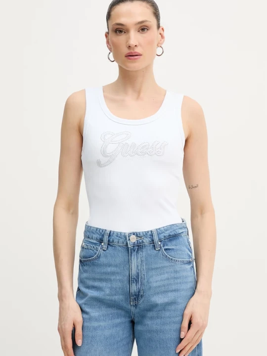 Zdjęcie produktu Guess top damski biały