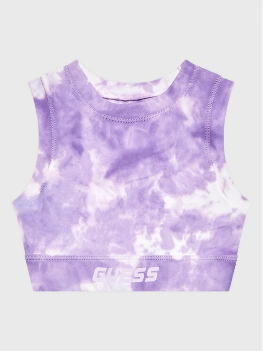 Zdjęcie produktu Guess Top J2BI37 MC04N Fioletowy Slim Fit