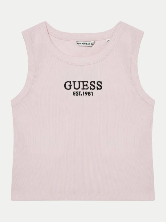 Zdjęcie produktu Guess Top J4YI16 KBZP4 Różowy Regular Fit